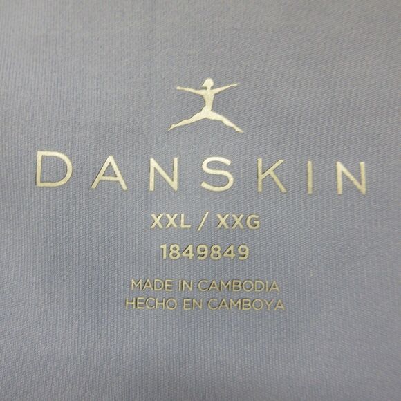 DANSKIN High Waist Leggings Tights XXL 18 High Rise Infinity Blue Purple 2XL NWT - Picture 6 of 11